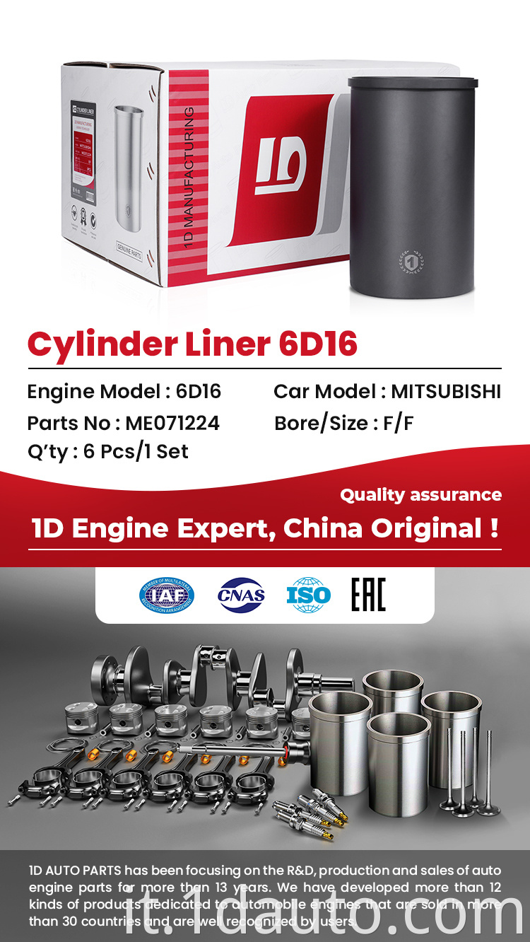 Diesel Cylinder Liner ME071224